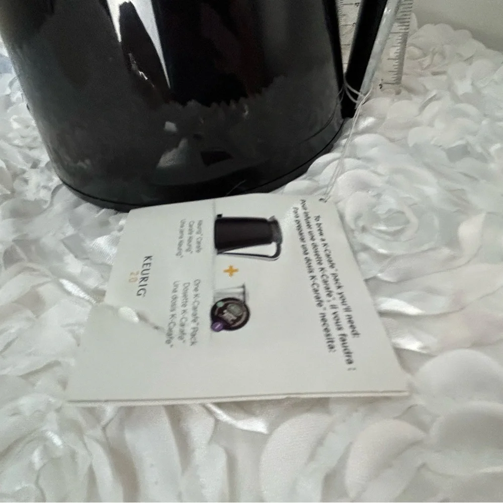 Keurig Carafe Black Plastic 3-4 Cups 32oz NWT‎